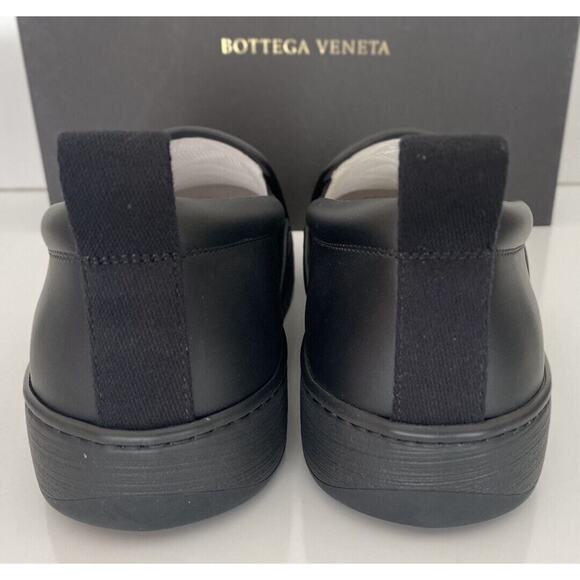 Bottega Veneta Intrecciato Calf Leather Black Shoes 7 US 578303 Italy NIB $760 main image 5